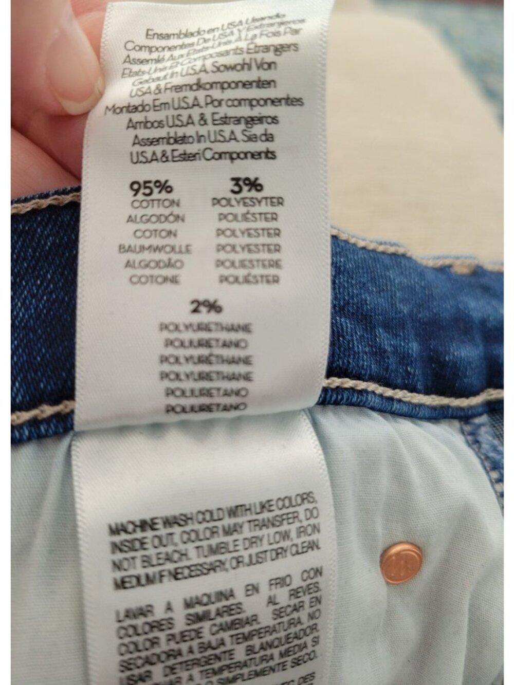 Mother The Lil Doozy Fray Jeans 30 Petite Scorchin Hot Mid Rise Flare leg denim - Picture 7 of 13